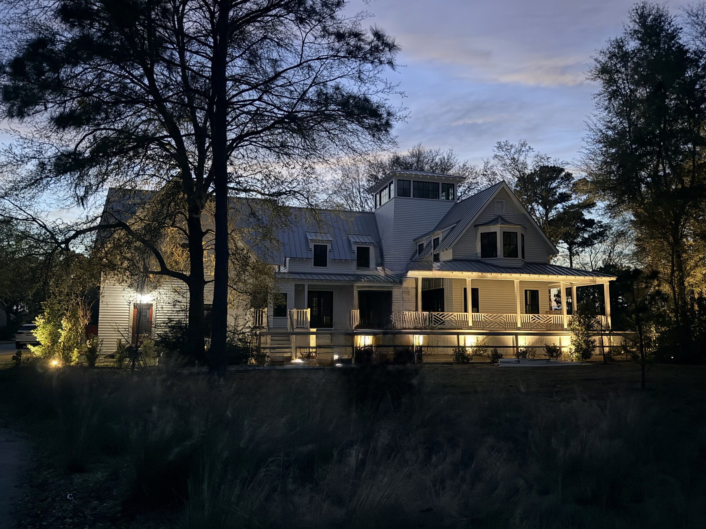 A Lowcountry Home at Dusk