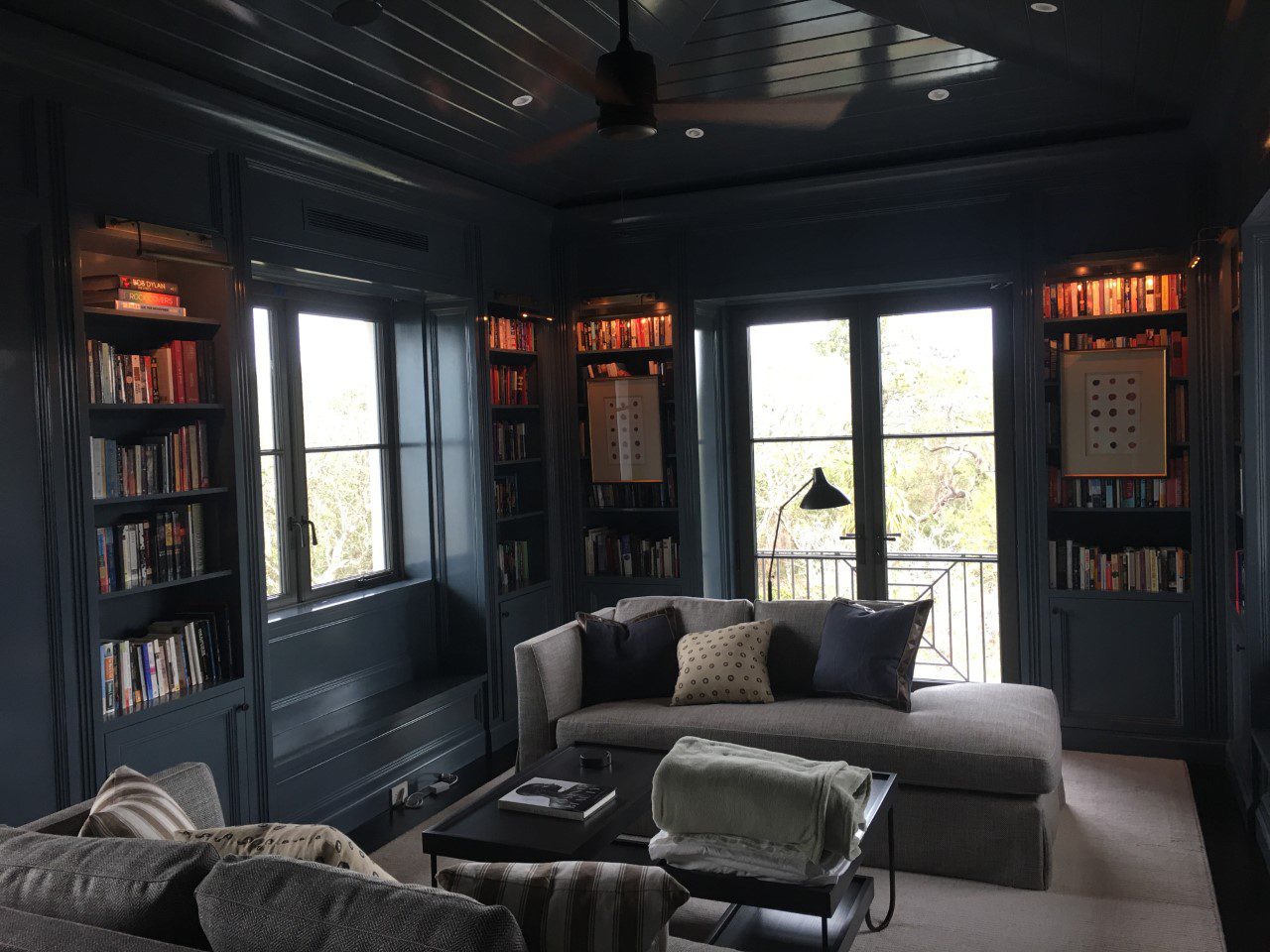 Library Built-ins — woodworking by Redwoodworks Residential