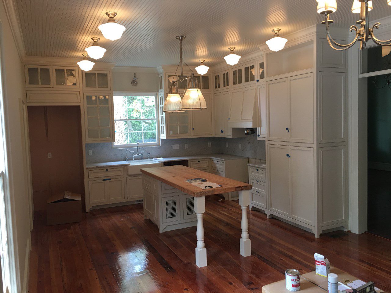 Ceiling and Cabinetry — woodworking by Redwoodworks Residential