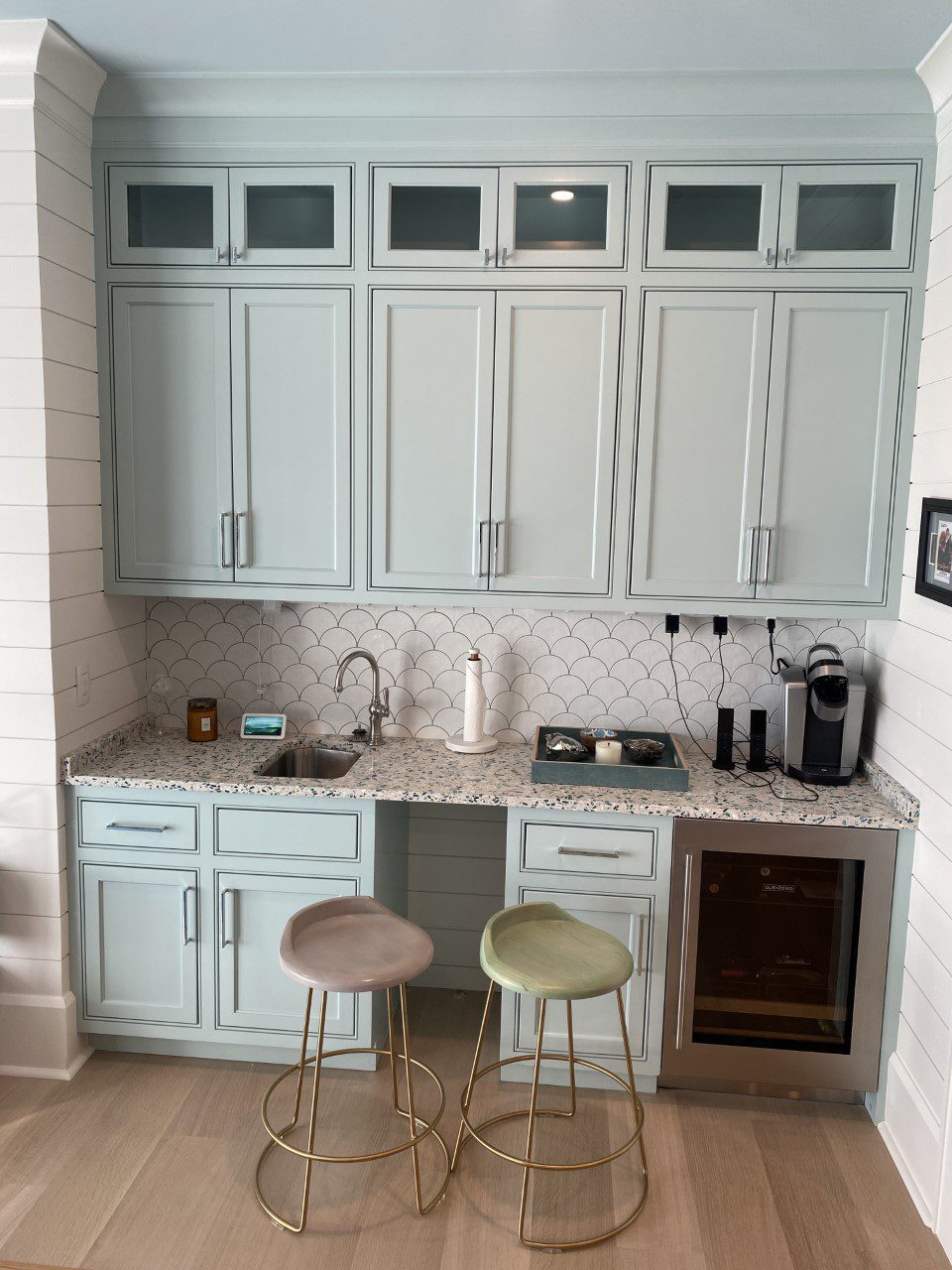 Wet Bar — woodworking by Redwoodworks Residential